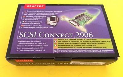 ADAPTEC AVA-2906 SCSI IDE CONTROLLER PCI FOR MAC/PC