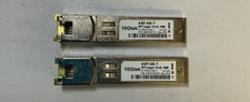(Lot of 2) 10Gtek ASF-GE-T SFP Copper RJ-45 100M Opt. Network Transceiver "A5C"