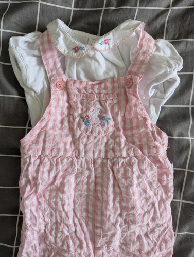 Jojo bunny overalls outfit