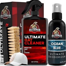Ultimate Hat Cleaning Kit for All Types of Hats - Hat Cleaner with Brush and ...