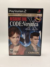 Resident Evil Code Veronica X 5th Anniversary Edition PlayStation PS2 w/Demo CIB