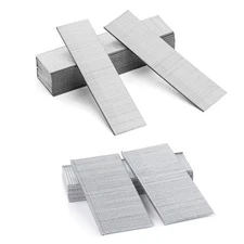 meite Brad Nail Finish Nails 1-1/4 inch Galvanized Steel Upholstery 1000+1000Pcs