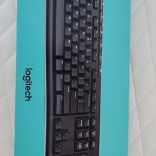 Logitech Standard Keyboard Wireless 2.4GHz Bl...