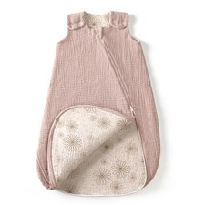 Sleep Sack Muslin for Baby: Cotton Wearable Blanket for 3-9 Months - Soft Lig...