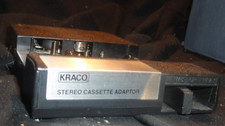 Vintage Kraco Stereo Cassette Adapter for 8-Track Tape Players Model KCA-8 USED