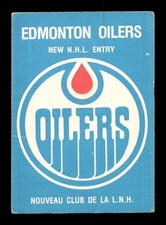 1979 O-Pee-Chee Oilers Emblem Checklist #82 card