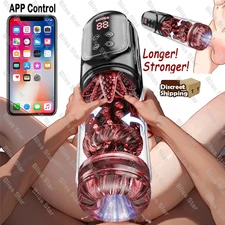 Automatic Male Masturbaters Rotation Thrusting Cup Strokers Sex Toys for Men NEW