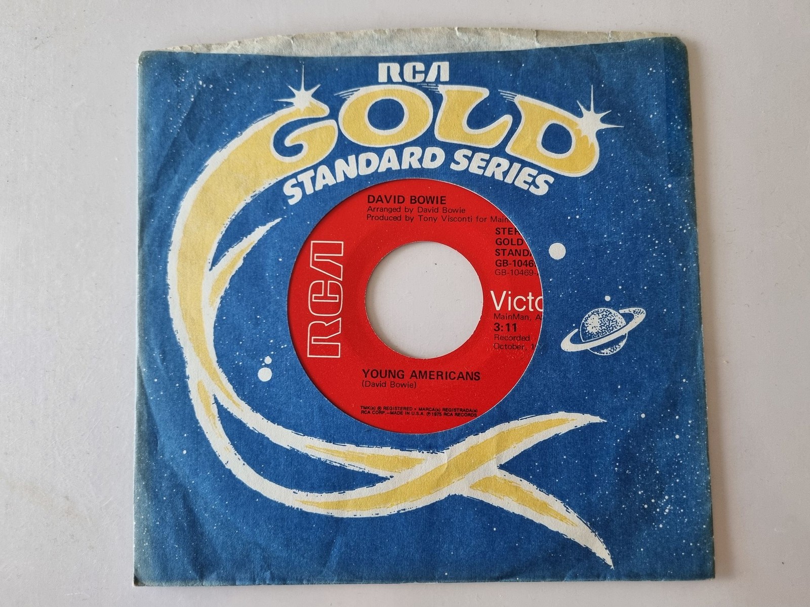 David Bowie - Young Americans/ Knock On Wood 7'' Vinyl US