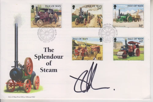 JEREMY CLARKSON SIGNED ISLE OF MAN FDC