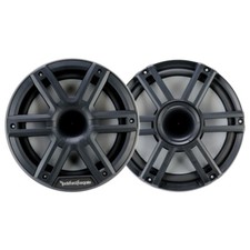 Rockford Fosgate M2-8HB 8" 2-Way Marine Coaxial Horn Speakers w/ RGB LED - Black
