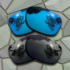 Blue Grey Black Polarized Lenses Replacement For-RB2140-54
