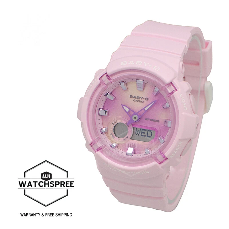 Casio Baby-G Tie-Dye Series Pink Resin Band Watch BGA280TD-4A BGA-280TD-4A - image 2 of 4