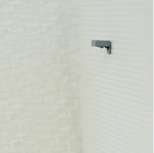 10 x OO / HO scale street bracket light model wall lamp posts LED building #W47