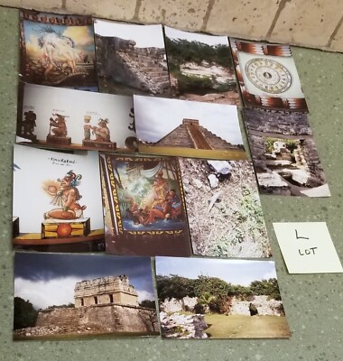 LOT L~12 PHOTOS~CHICHEN ITZA MAYAN MEXICO RUINS ARCHAEOLOGICAL SITE TOURIST