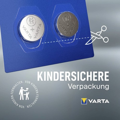 Varta CR1632 Lithium 3V Knopfzelle 2 x 1er Blister - Bild 2 von 9
