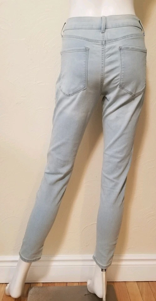 Pantalones de mezclilla ajustados de tiro lento súper elásticos Ultimate Jegging talla 11 nuevos con etiquetas SO para mujer Foto 3 de 4