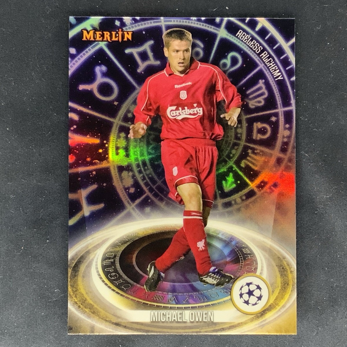 シングルカード Topps - topps / Michael Owen JERSEY card Topps Authentics relic card | LFC LEGENDS COLLECTION
