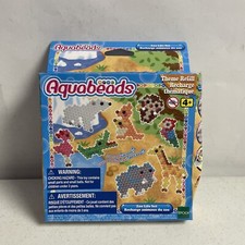 Aquabeads Zoo Life Theme Refill Set New in Damaged Box