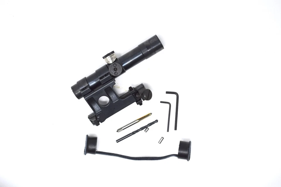 Mira telescópica Mosin Nagant PU91/30 con conjunto completo de montaje SVT-40 MG4X20 retícula alemana Foto 2 de 4
