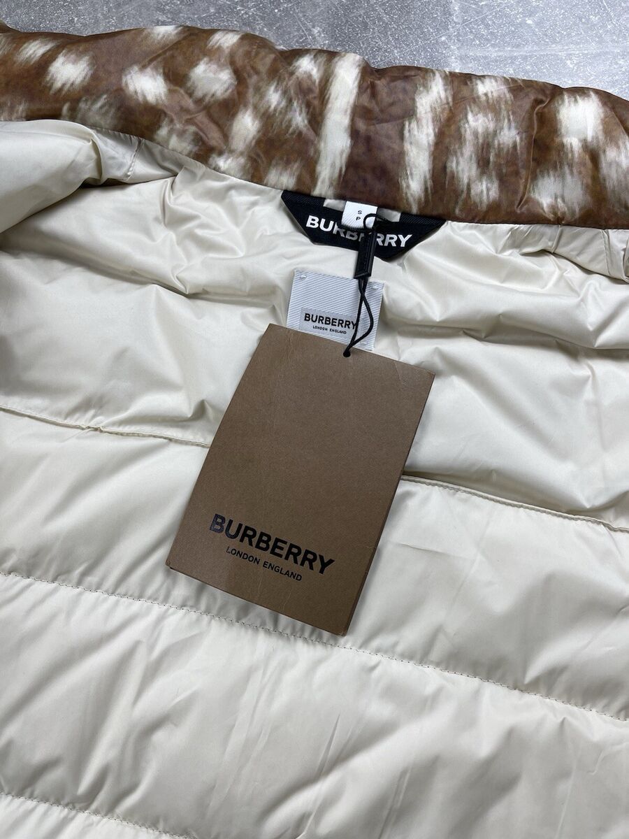 Burberry London NWT Colinton Deer Bambi Zip Down Puffer Burberry London NWT Colinton Deer Bambi Zip Down Puffer