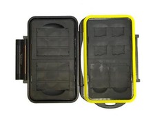 JJC MC-CF/SD/MSD8 Rugged Waterproof Memory Card Case 2x CF / 2x SD / 4x microSD