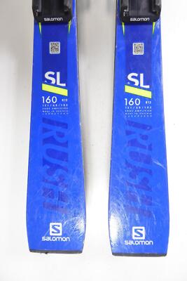 SALOMON S-Race Rush SL Ski Länge 160cm (1,60m) inkl. Bindung! #668