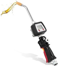 1/2" Oil Control Valve Meter Nozzle 8GPM Heavy Duty Air Operated Oil Pump, 1505