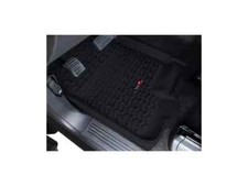 12920.03 Rugged Ridge Floor Liners Front Black Jeep Wrangler 14-18