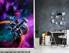 3D Cosmic World G8123 Wallpaper Wall Murals Removable Self-adhesive Erin