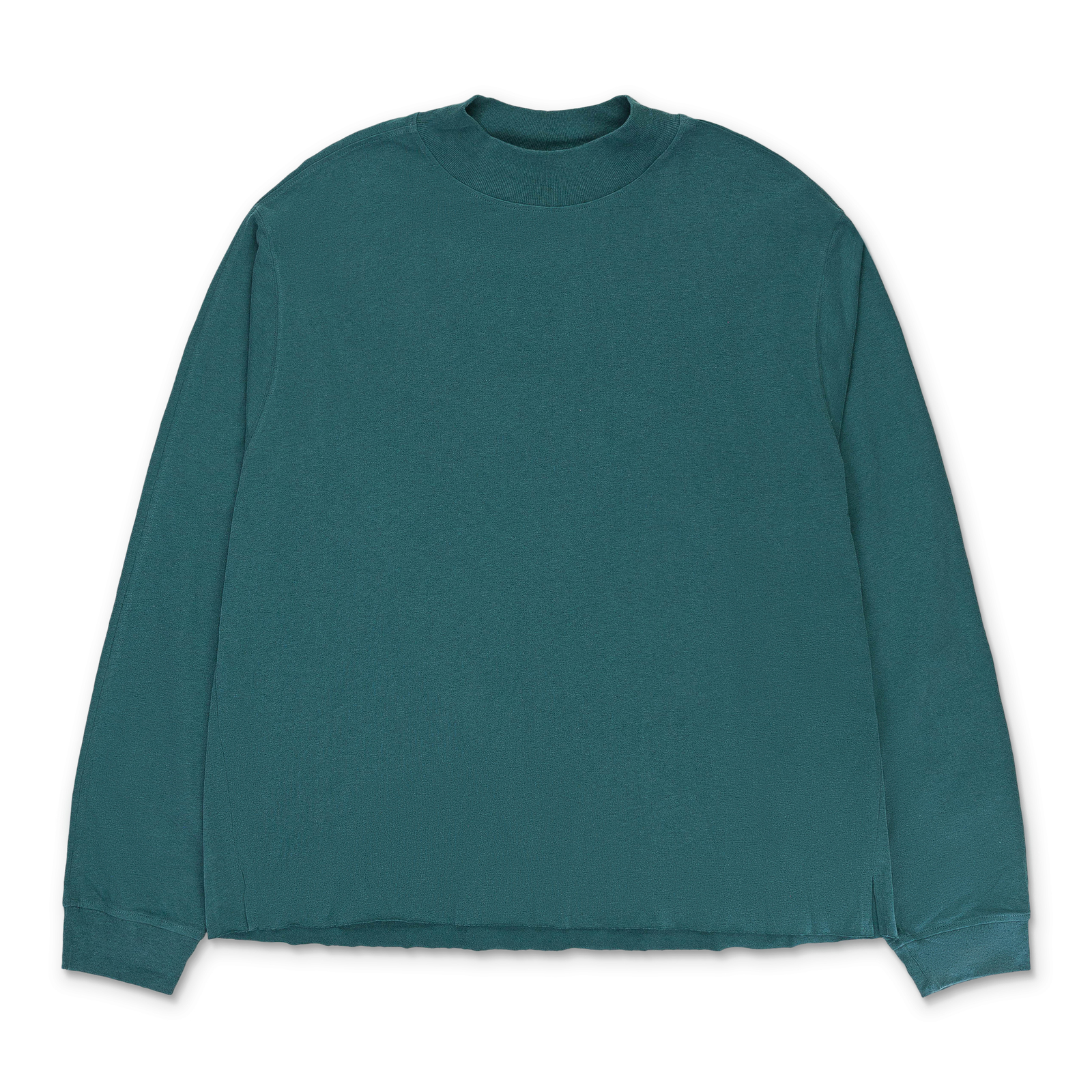 NWT PHANES MOCK NECK LS DEEP GREEN T-SHIRT SIZE M 125 4690₽