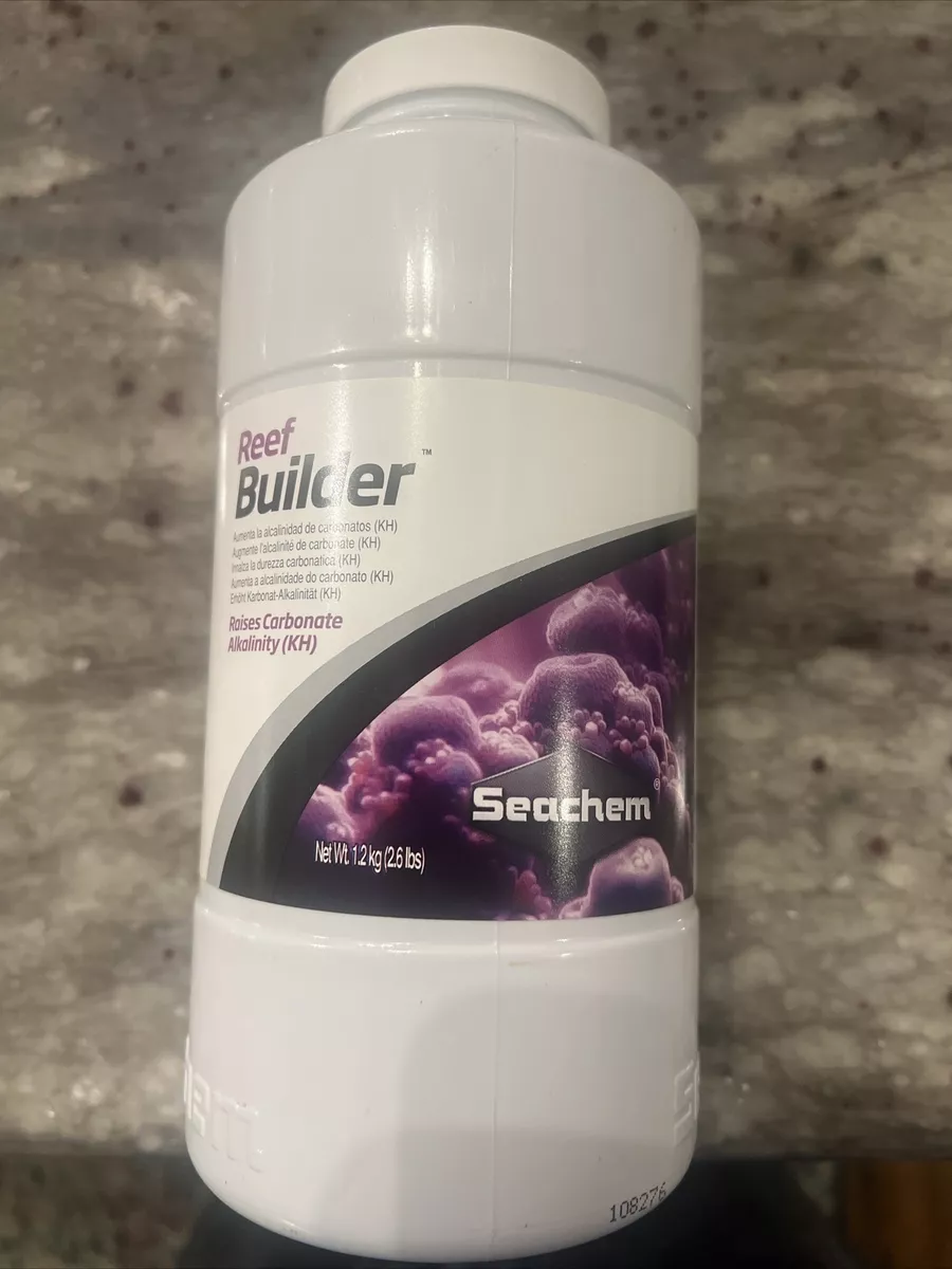 Seachem Reef Builder Raise Carbonate Alkalinity KH w out Raising