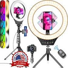 Profesional Estudio Tr pode Con Aro De LED Luz Para Fotografia Selfie Maquillaj