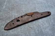 Antique springfield 1838  stripped Lock platewell worn stripped