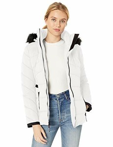 guess quilted puffer jacket