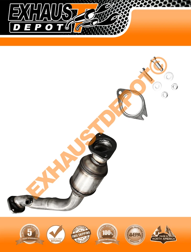 Convertidor catalítico para Chevrolet Corvette 2005-2007 6,0 L/7,0 L lado del pasajero  Foto 3 de 4