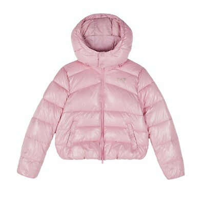 EA7 Emporio Armani Kinder Steppjacke mit Logo rosa in den Größen 6-14 Jahre