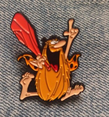 CAPTAIN  CAVEMAN-ENAMEL PIN-SHIP ALL THE PINS YOU BUY FOR $4.99-VISIT OUR STORE