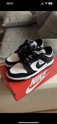 schuhe 41 herren  nike dunks panda schwarz weiß orginial