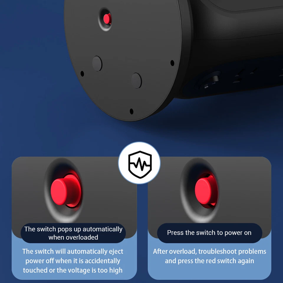 Power Strip Multi Socket 12 AC Outlets & 4 USB Ports 1 Type C Wall Socket Outlet - Image 4 of 4