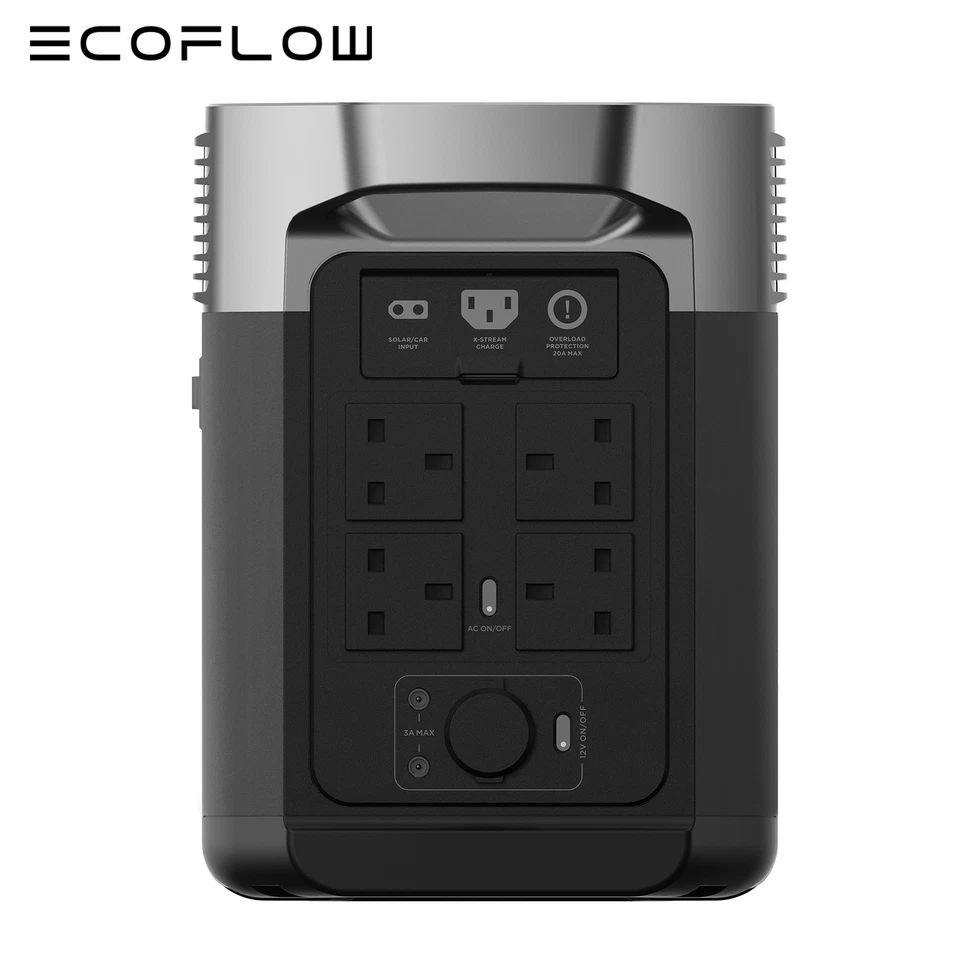 ECOFLOW DELTA 2 Portable Power Station 1024Wh LiFePO4 Battery Solar Generator - Image 2 of 4