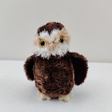 Cuddle Toys Douglas Brown OWL 4040 7" Plush Stuffed Animal Toy Beanbag