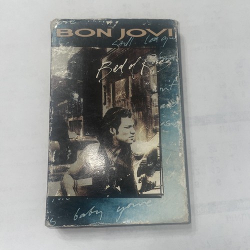 Bon Jovi Bed of Roses Single Cassette Tape - 第 1/4 張圖片