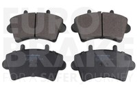 Eurobrake BremsbeläGe BremsklöTze FüR Renault Master II Kasten FD 2.5 Dci