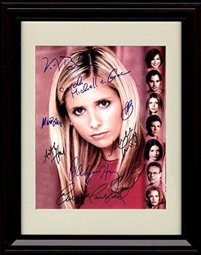 Unframed Buffy the Vampire Slayer Autograph Promo Print - Cast of Buffy The - Picture 1 of 2