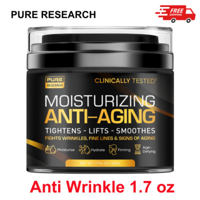 Men'S Face Cream Moisturizer - Anti-Aging Cream for Men, Collagen, Retinol 1.7OZ