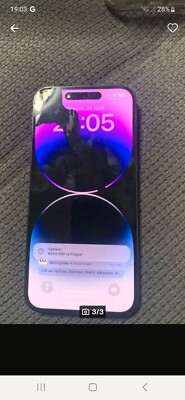 Apple iPhone 14 Pro Max - 128GB - Dunkellila (Ohne Simlock) A2894 (CDMA + GSM)