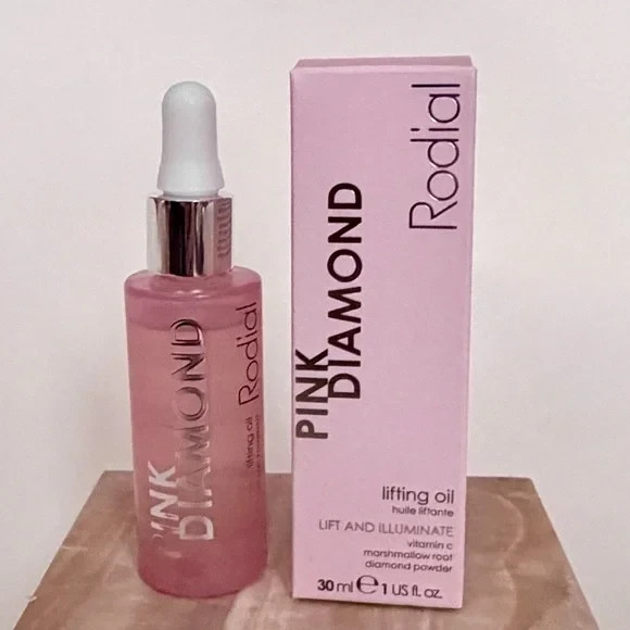 Rodial Pink Diamond Lifting Oil, Lift & Illuminate w/ Vit C