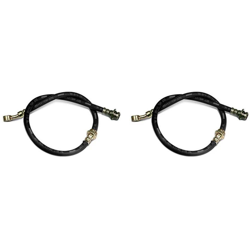 Manguera hidráulica de freno central delantera 2 piezas para Chevrolet El Camino 1979-1986 1987 Foto 2 de 3