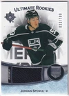 22/23 UD ULTIMATE JORDAN SPENCE RC SP ROOKIE JERSEY /799 #182