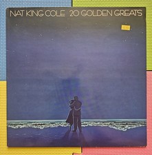 20 Golden Greats, Nat King Cole Vinyl LP Compilation - 1978, Capitol Records